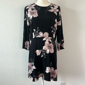 Dynamite Floral Print Dress